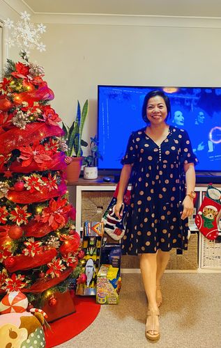 Customer photo review of Summer Polka Dot