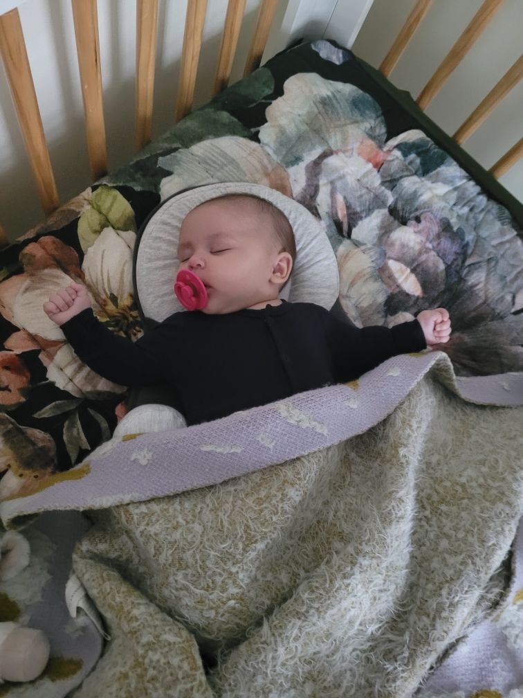 Customer photo review of Snuggle Cloud™ | Baby Lounger