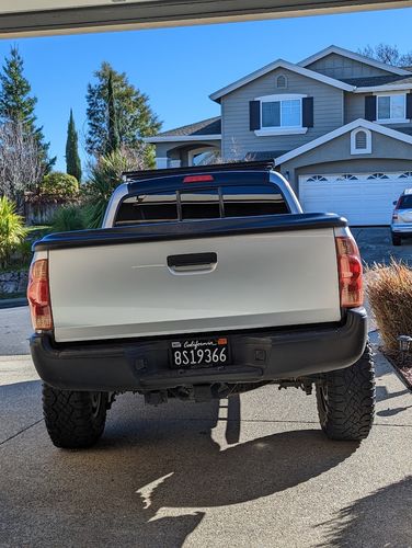 Customer photo review of 2011-2021 CALIFORNIA LICENSE PLATE DMV.CA.GOV - BLACK WITH WHITE TEXT 6"x12" (156.5mm x 305mm)