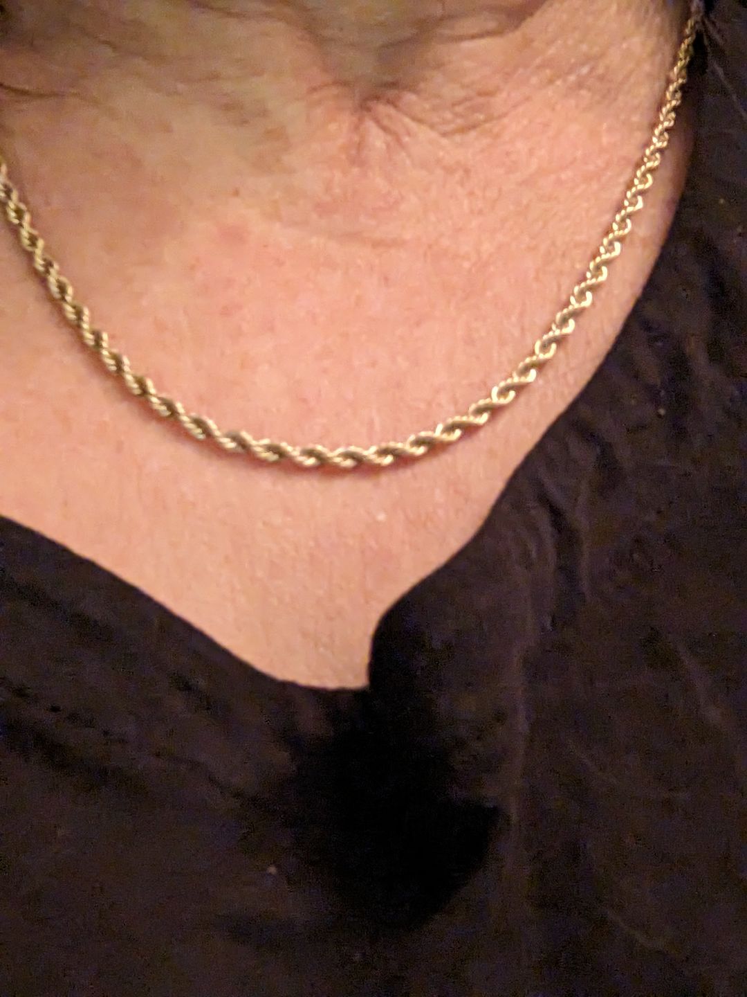 Customer photo review of Rope Necklace
