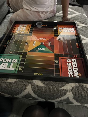 Customer photo review of CeejArts Whe Yuh Come From Loodi Board