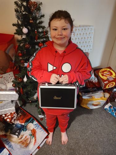 Customer photo review of Lizzy Collection Hoodie - Pink