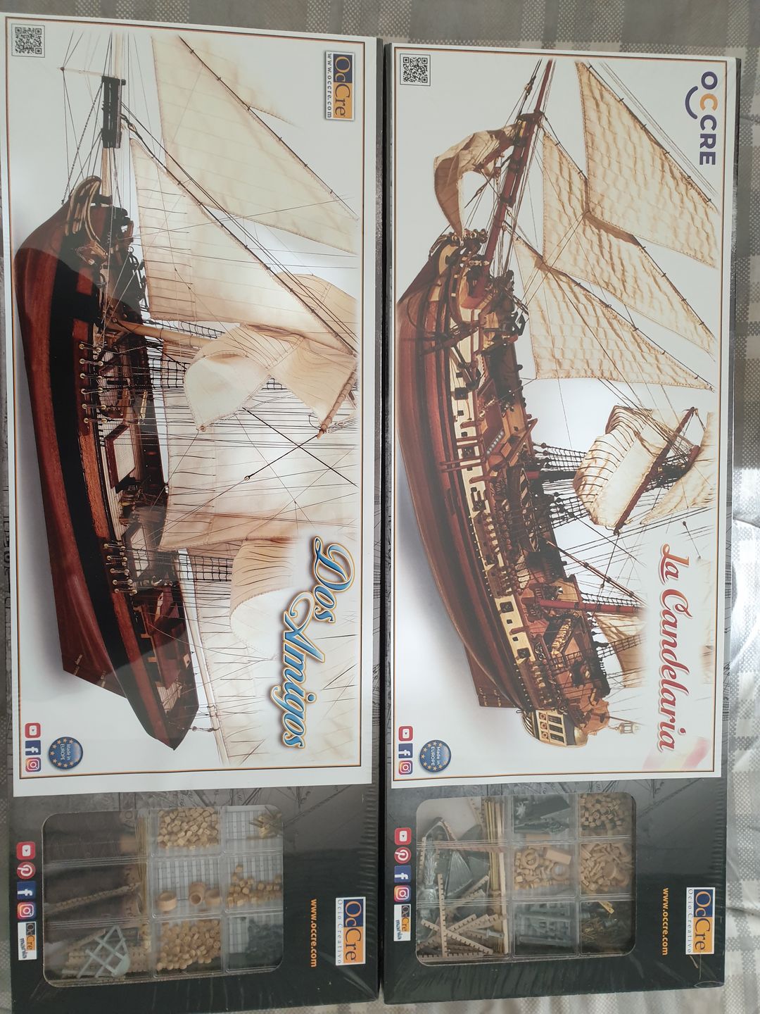 Customer photo review of Maqueta Barco La Candelaria