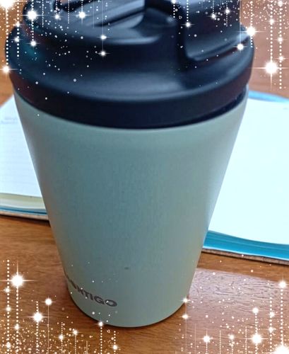 Customer photo review of 12oz Sense Coffee Cup 340ml