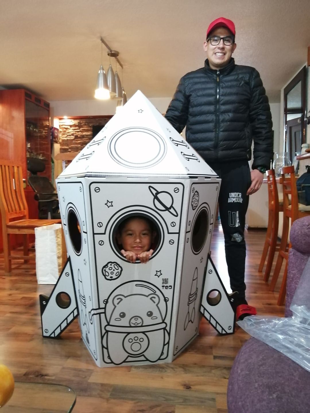 Customer photo review of 🚀 Cohete Estelar