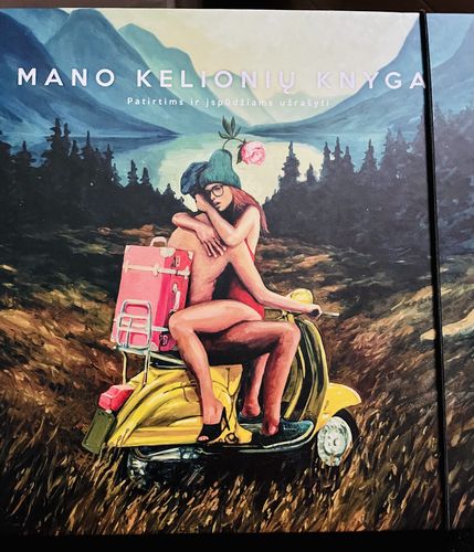 Customer photo review of Užrašinė „Mano kelionių knyga“