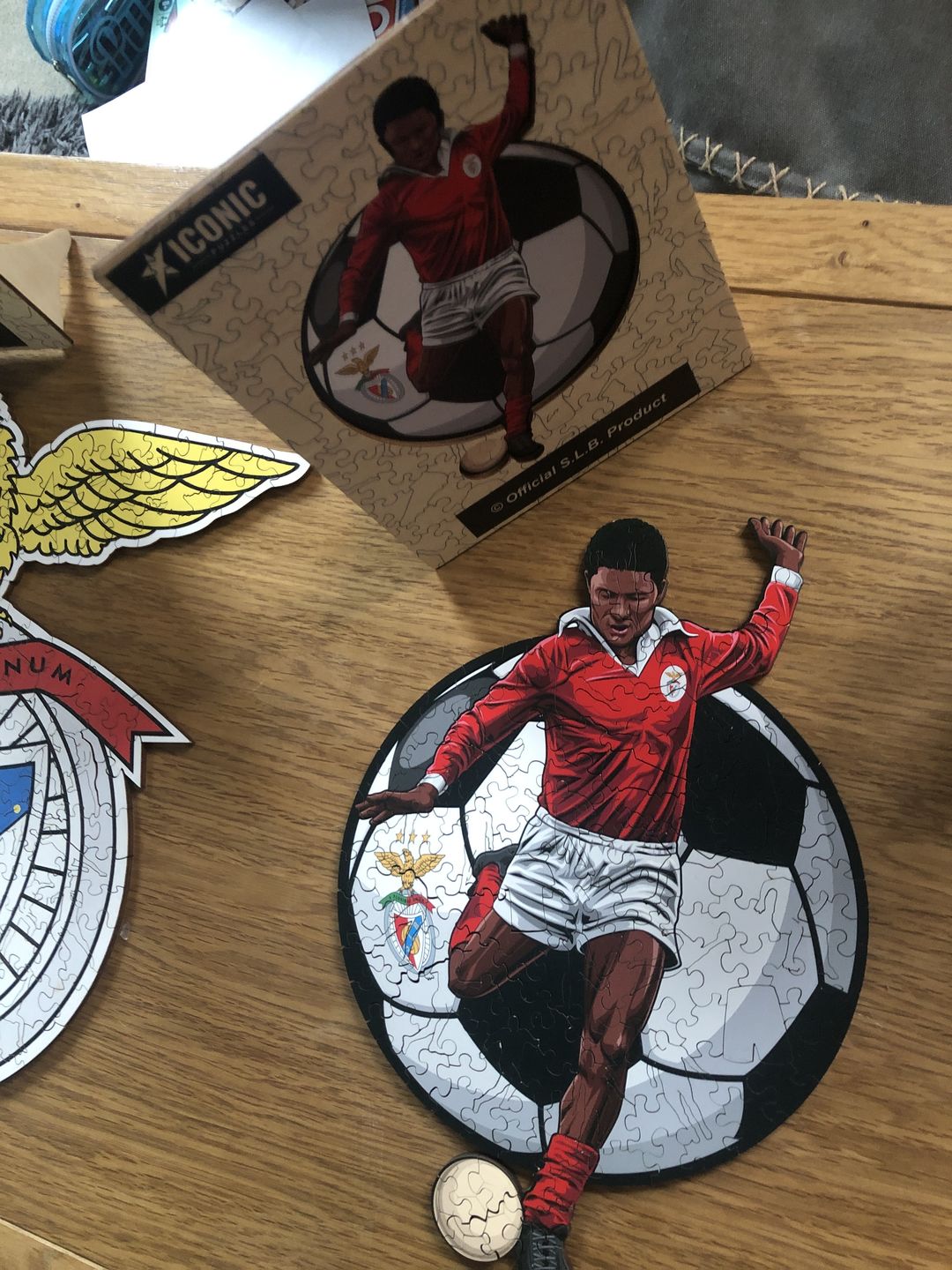 Customer photo review of Eusébio - Official Wooden Puzzle