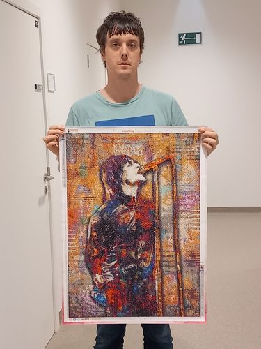 Customer photo review of Eigen Foto Diamond Painting