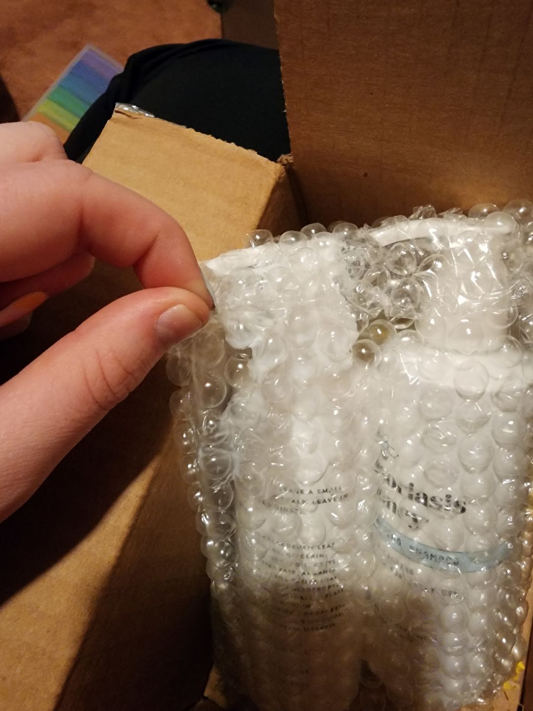 Customer photo review of Psoriasis Honey Scalp Nourishing Kit