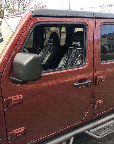 Customer photo review of Jeep Seat Covers 144627