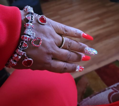 Customer photo review of My Whole Heart Clip-on Charm