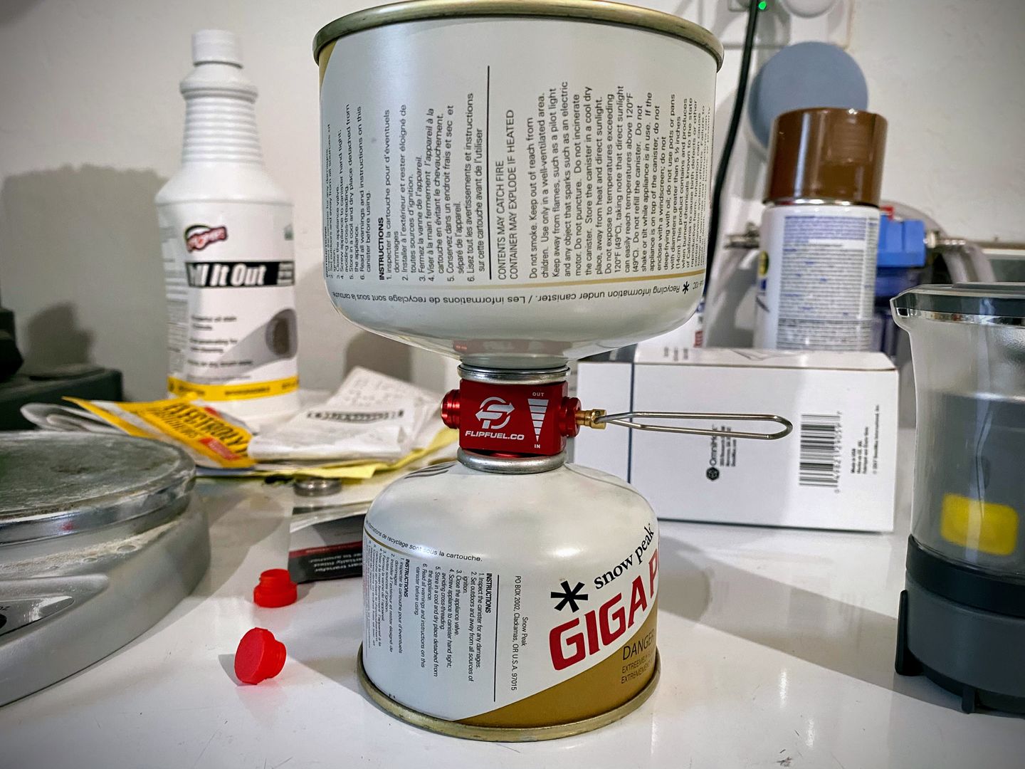 Customer photo review of FlipFuel Fuel Transfer Device