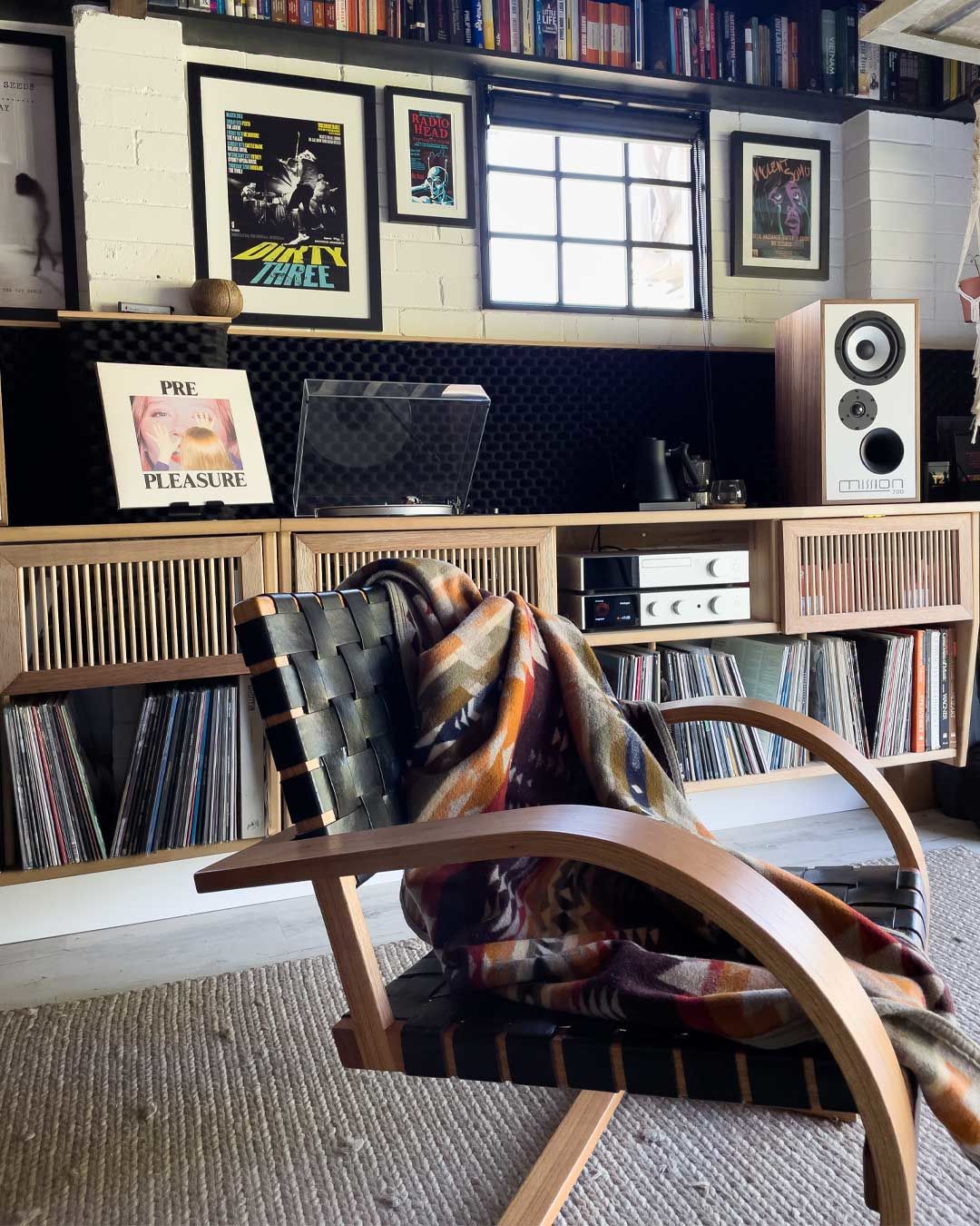 Customer photo review of French Modernist Armchair | Leather Woven