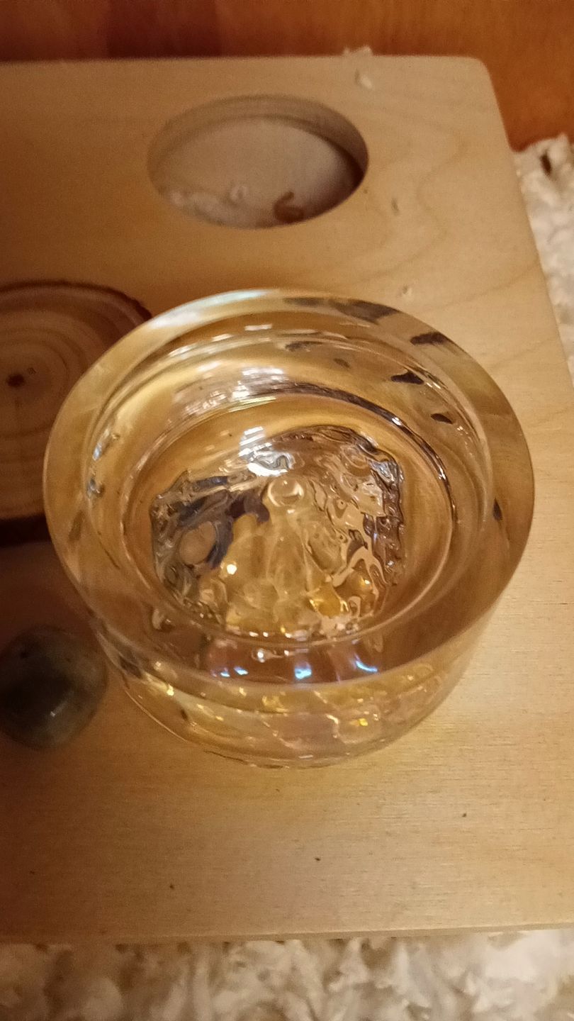 Customer photo review of Niteangel Hamster Feeding & Water Bowls - Small Animal Glass Drinking Bowls for Dwarf Syrian Hamsters Gerbils Mice Rats or Other Similar-Sized Small Pets