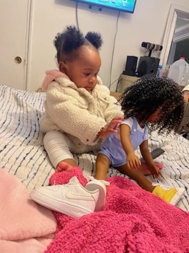 Customer photo review of Healthy Roots Doll: Zoe