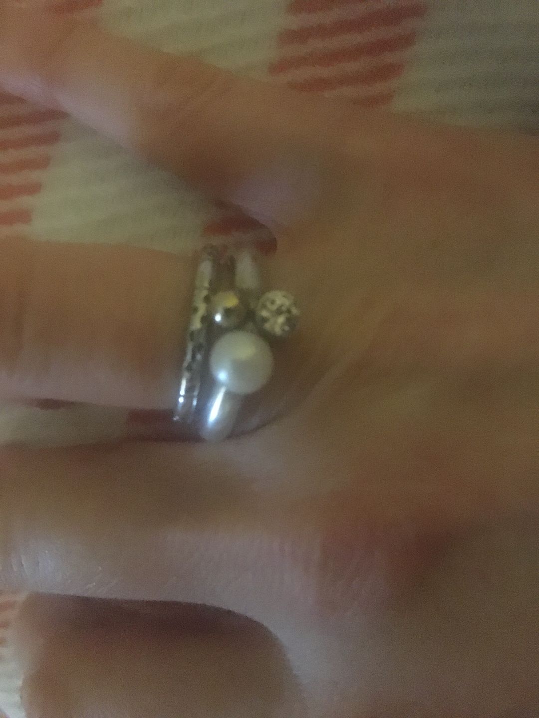 Customer photo review of Allegro Stacking Band Ring