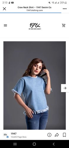 Customer photo review of Crew Neck Shirt