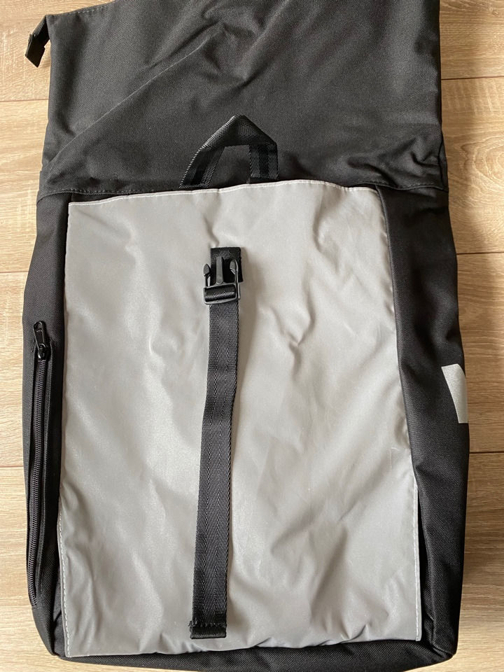 Customer photo review of Rucksack Fahrradtasche 2-in-1 reflektierend - Urban Create