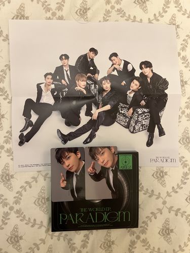 Customer photo review of ATEEZ JAPAN 3RD MINI ALBUM "THE WORLD EP.PARADIGM"