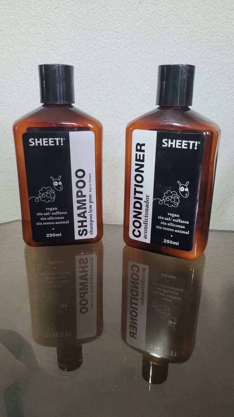 Customer photo review of Shampoo + Acondicionador Low Poo