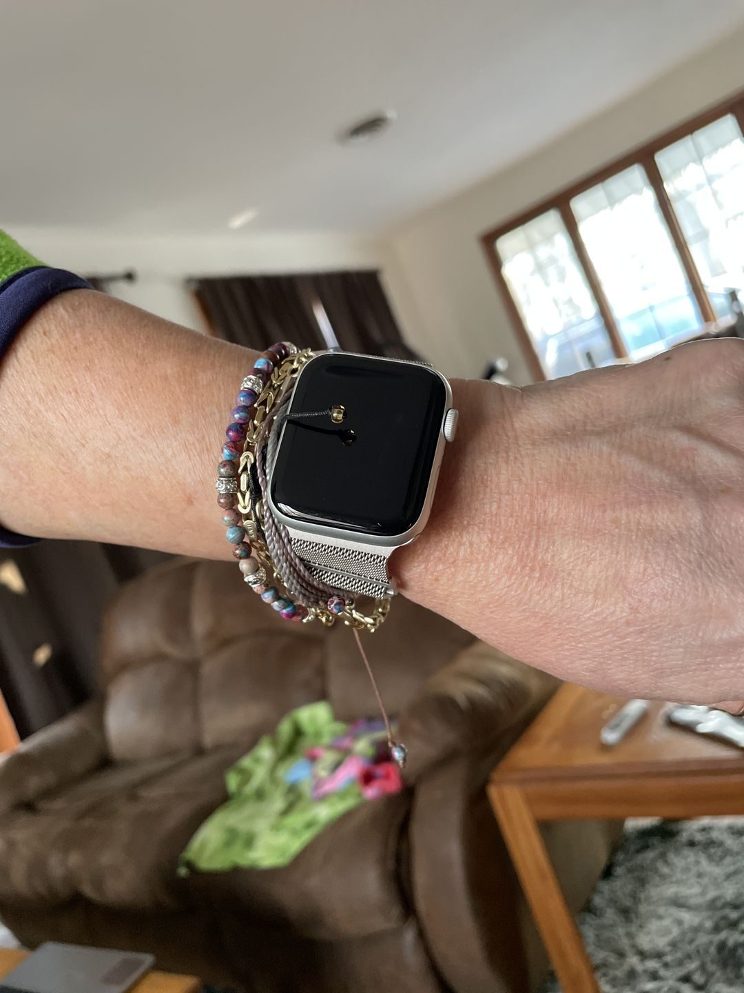 Customer photo review of Tibetan Energy Bracelet