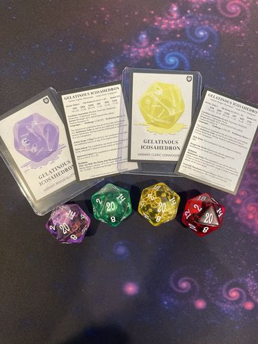 Customer photo review of Gelatinous Icosahedron