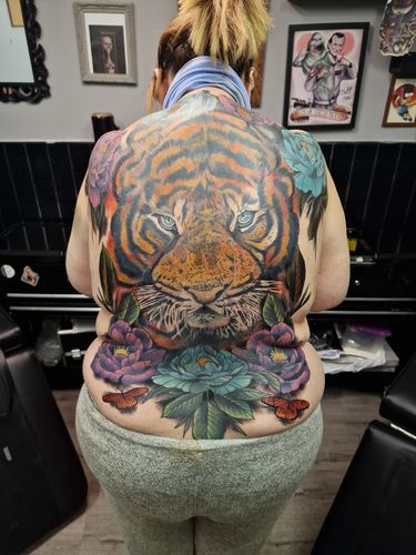 Customer photo review of TattooNumbx Numbing Cream