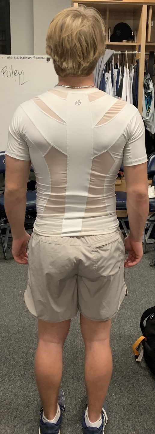 Customer photo review of Posture Shirt® For Men - Pullover
