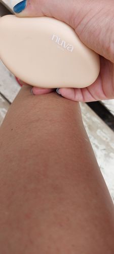 Customer photo review of Depilador Nuva Skin®