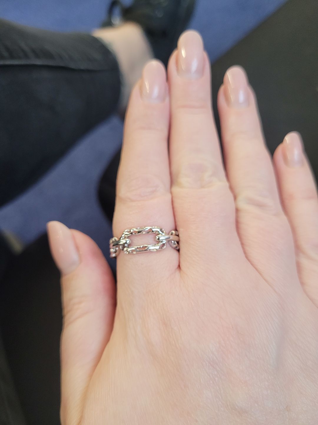 Customer photo review of Allegro Big Link Ring