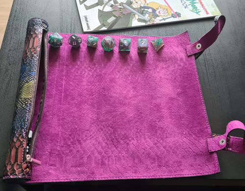 Customer photo review of Würfelmatte Dragonscroll