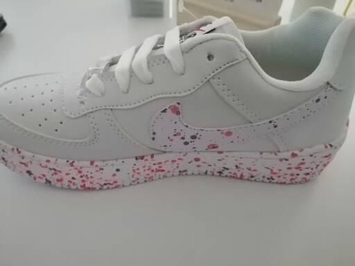 Customer photo review of Tenis 270 Plus Charpeado Coral Lila
