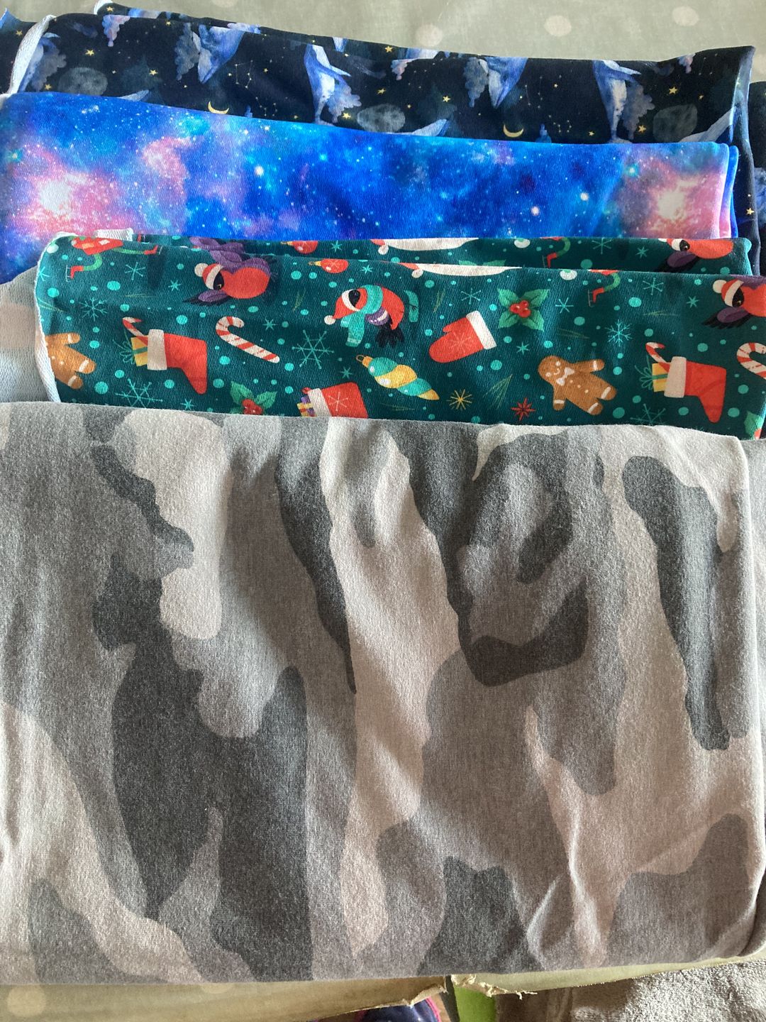 Customer photo review of Printed French Terry Remnants