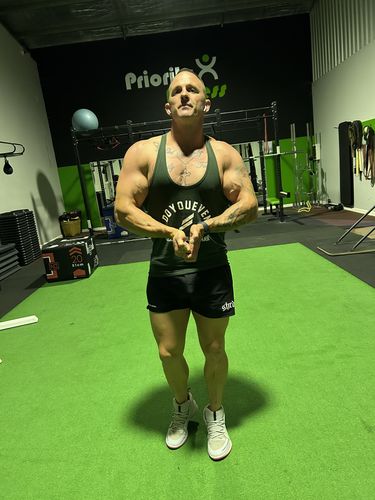 Customer photo review of Wolves - Quads of the Gods Lift Shorts -Black / White