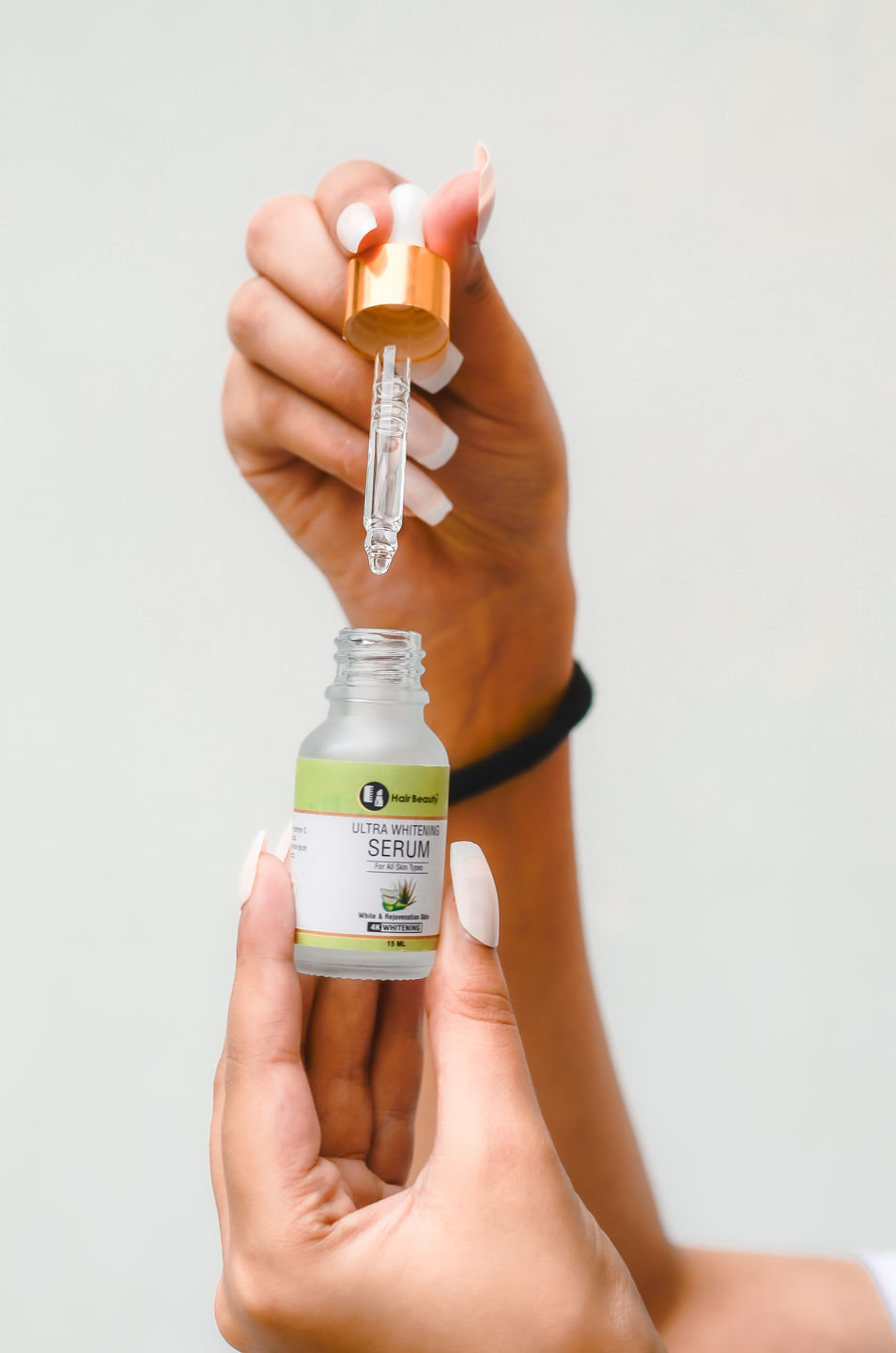 Customer photo review of Ultra Whitening Serum