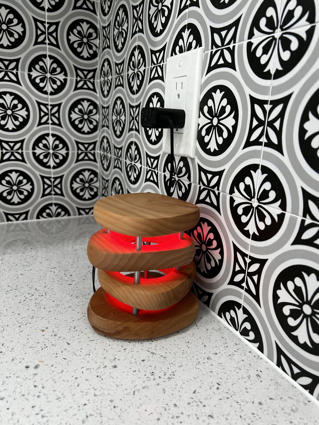 Customer photo review of Mid-Century Design Friendship Lamps