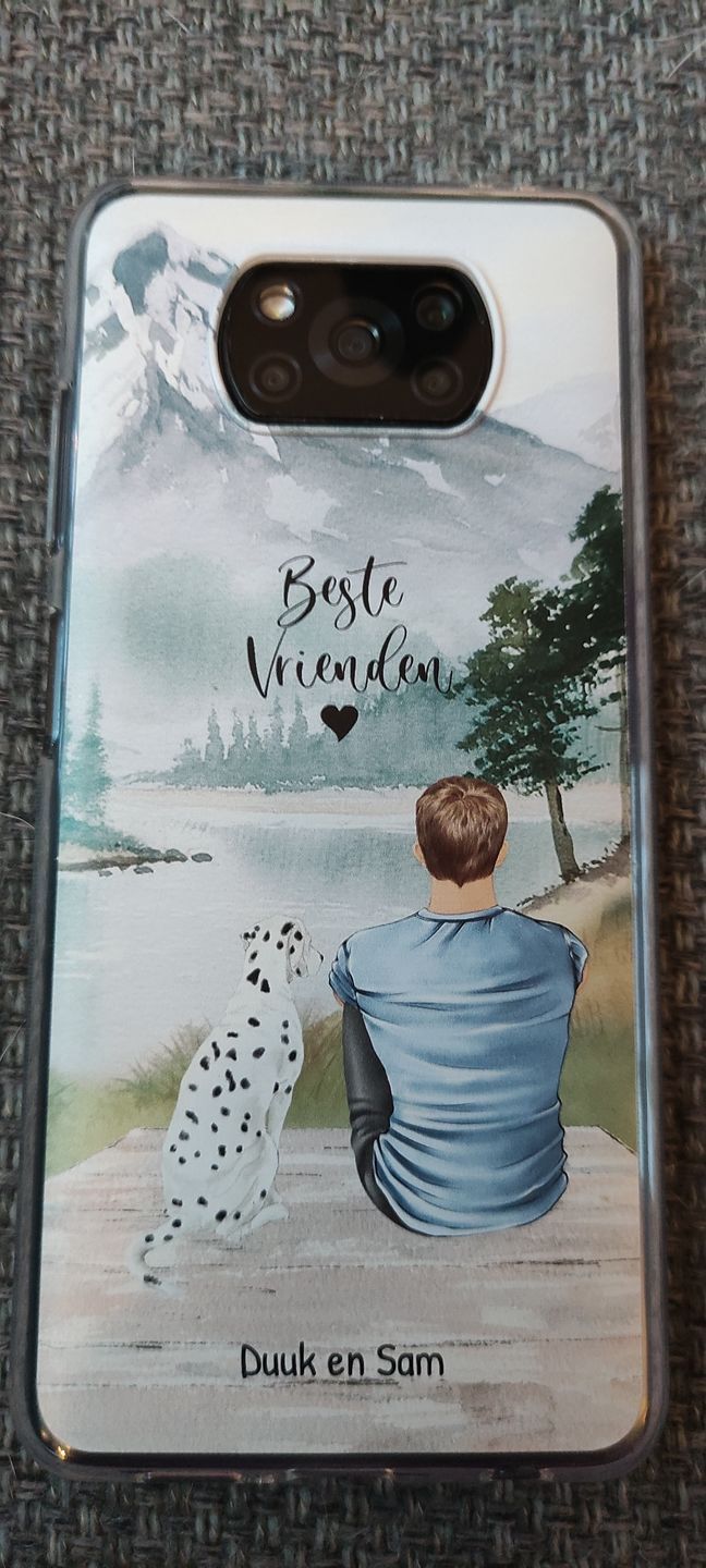 Customer photo review of Onderweg met huisdier - Gepersonaliseerd Telefoonhoesje