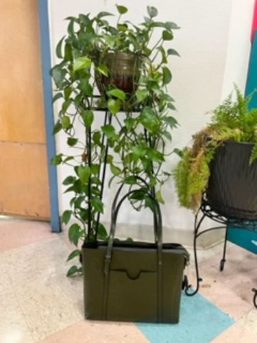 Customer photo review of Provence Front Pocket Handbag