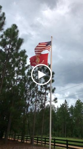 Customer video review of 5x8ft United States Marines Flag / Marine Corps Flag - Premium Quality Outdoor Nylon