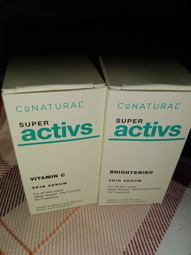 Customer photo review of Vitamin C - Super Activs Skin Serum