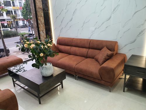Customer photo review of ADRIAN - Sofa văng bọc da