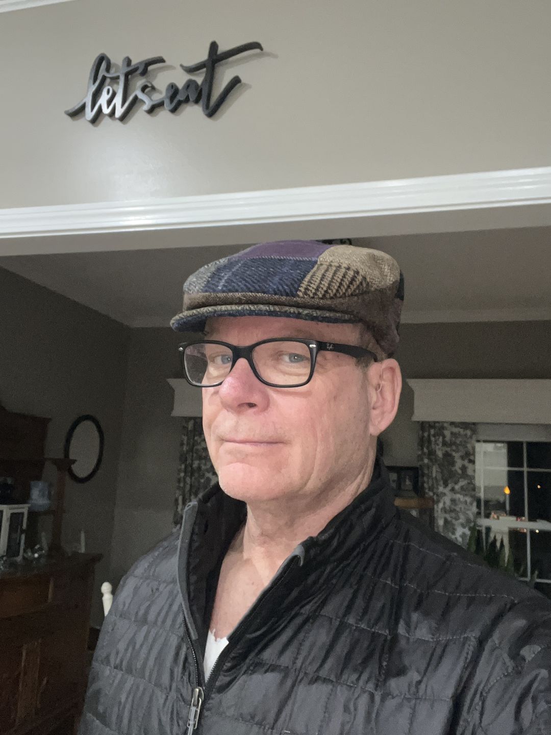 Customer photo review of Vintage Cap Patchwork Tweed