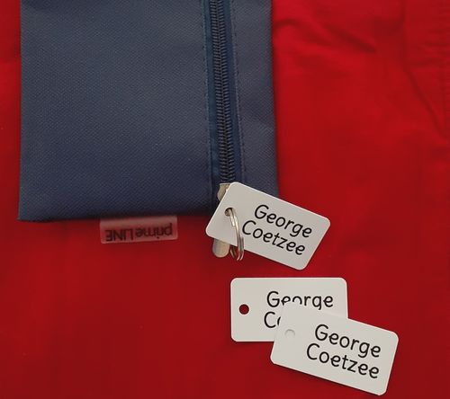 Customer photo review of Mini Bag Tag