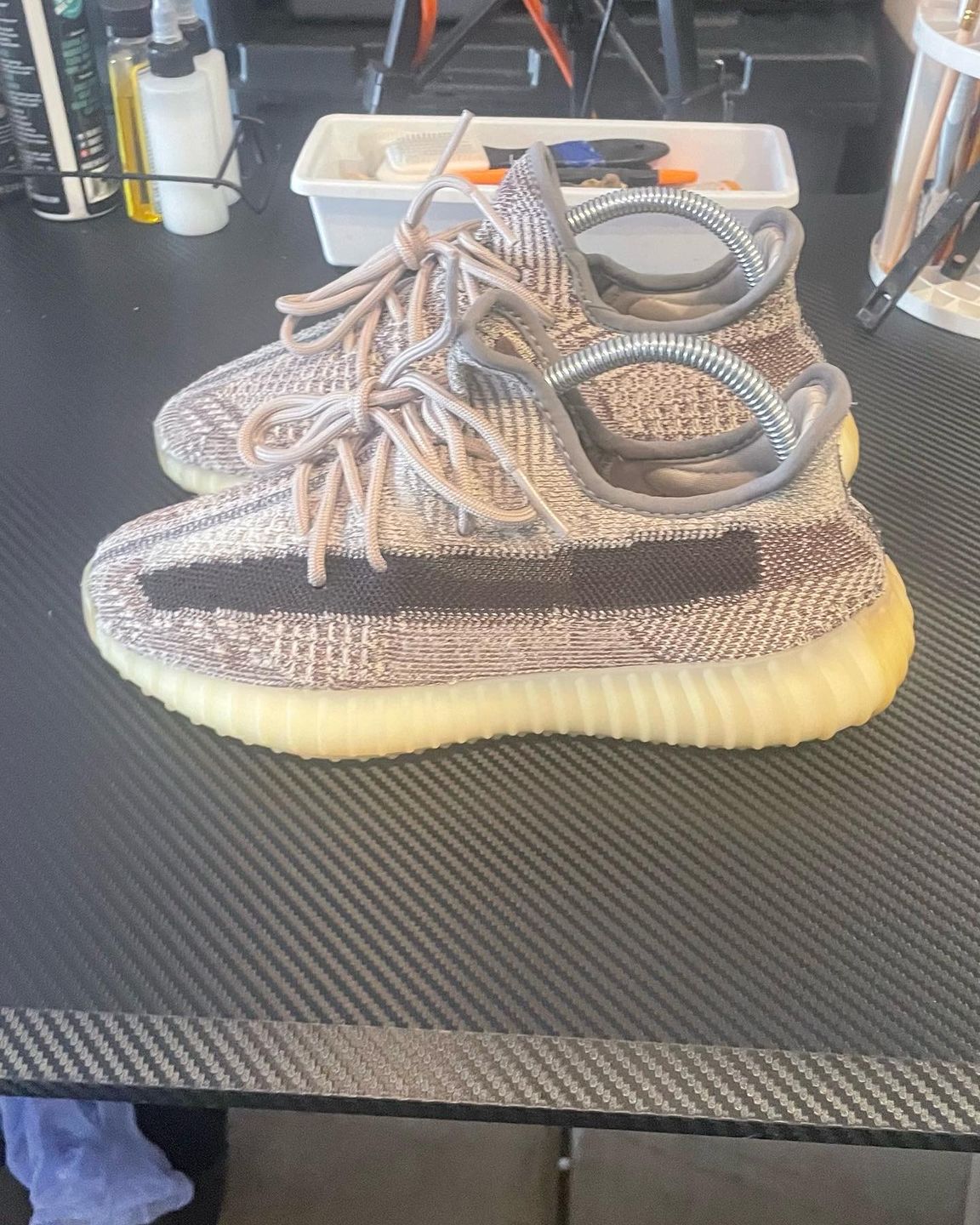 Customer photo review of Sneaker Care Kit