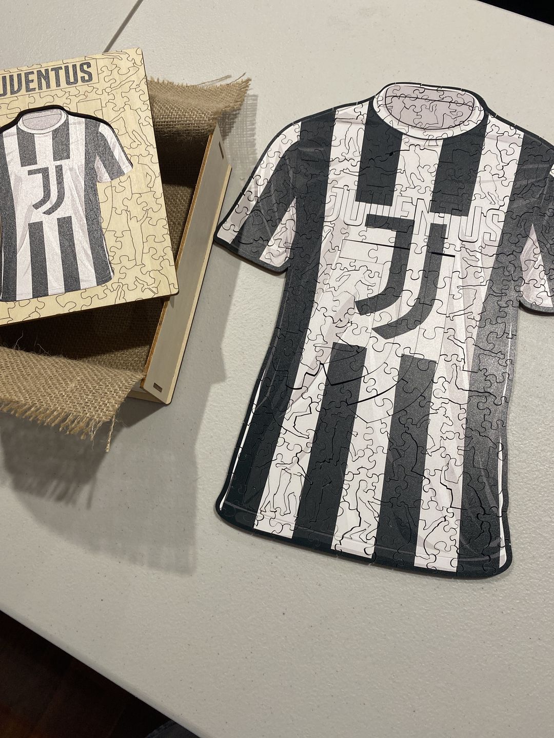 Customer photo review of Juventus FC® Jersey - Official Wooden Puzzle