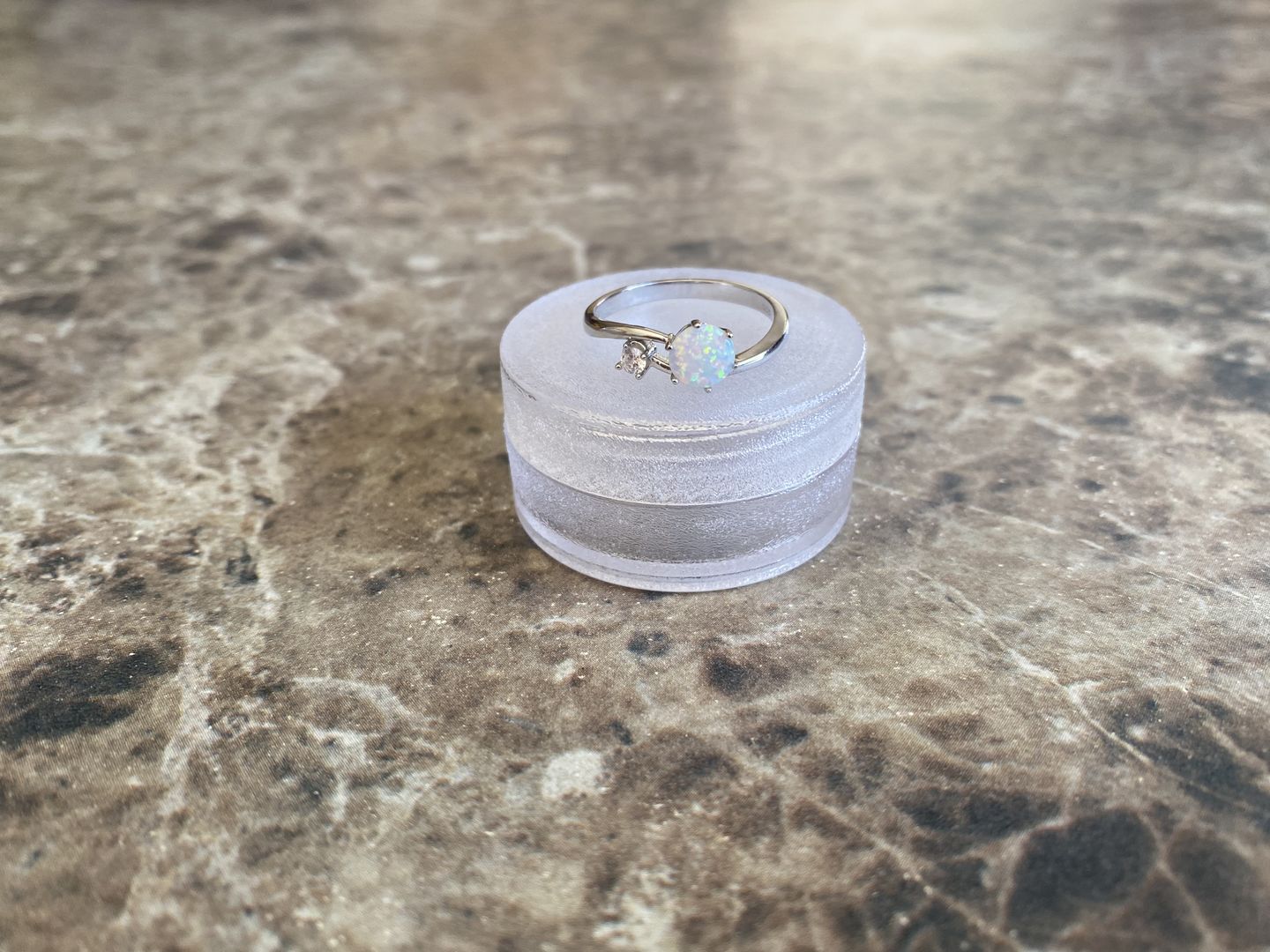 Customer photo review of Stardust Opal (Bath Bomb)