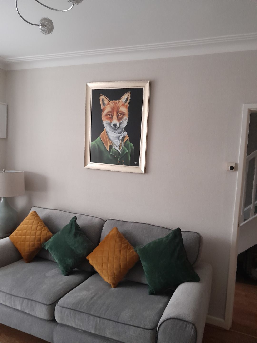 Customer photo review of Dapper Fox By Louise Brown