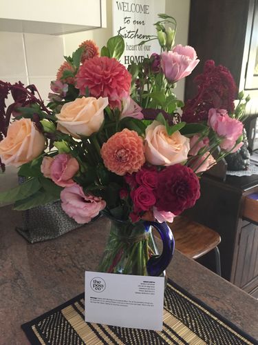Customer photo review of Good Vibes Posy - Large