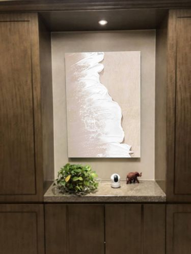 Customer review photo for Plaster Art Texture Painting #TX001