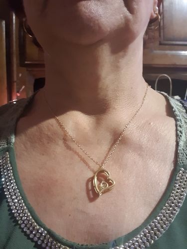 Customer photo review of Collier Amour Éternel - À la meilleure des mamans - Je t'aime, ton fils